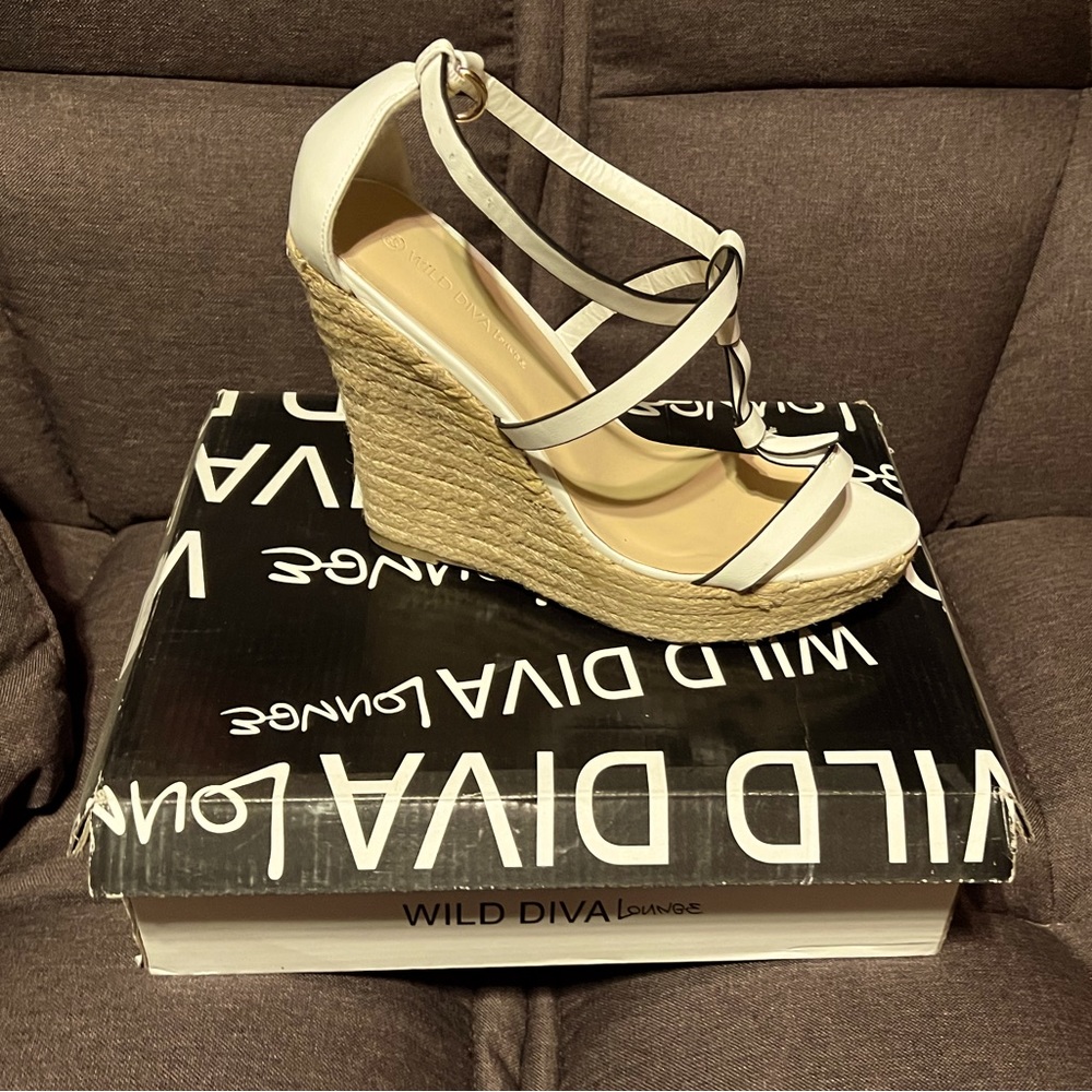 Wild Diva Madison Wedge Shoes